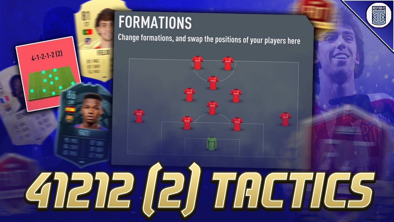 FIFA 21 DIVISION 1 4-1-2-1-2 FORMATION/TACTICS/INSTRUCTIONS FULL BREAKDOWN! - FIFA 21 ULTIMATE TEAM