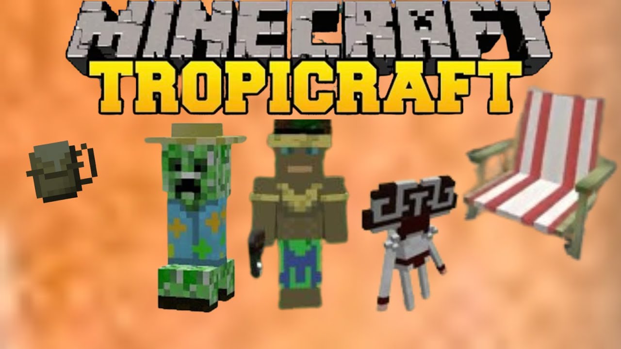Minecraft Tropicraft Mod Showcase