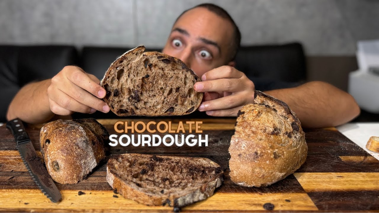 The Only Chocolate Sourdough bread You Need