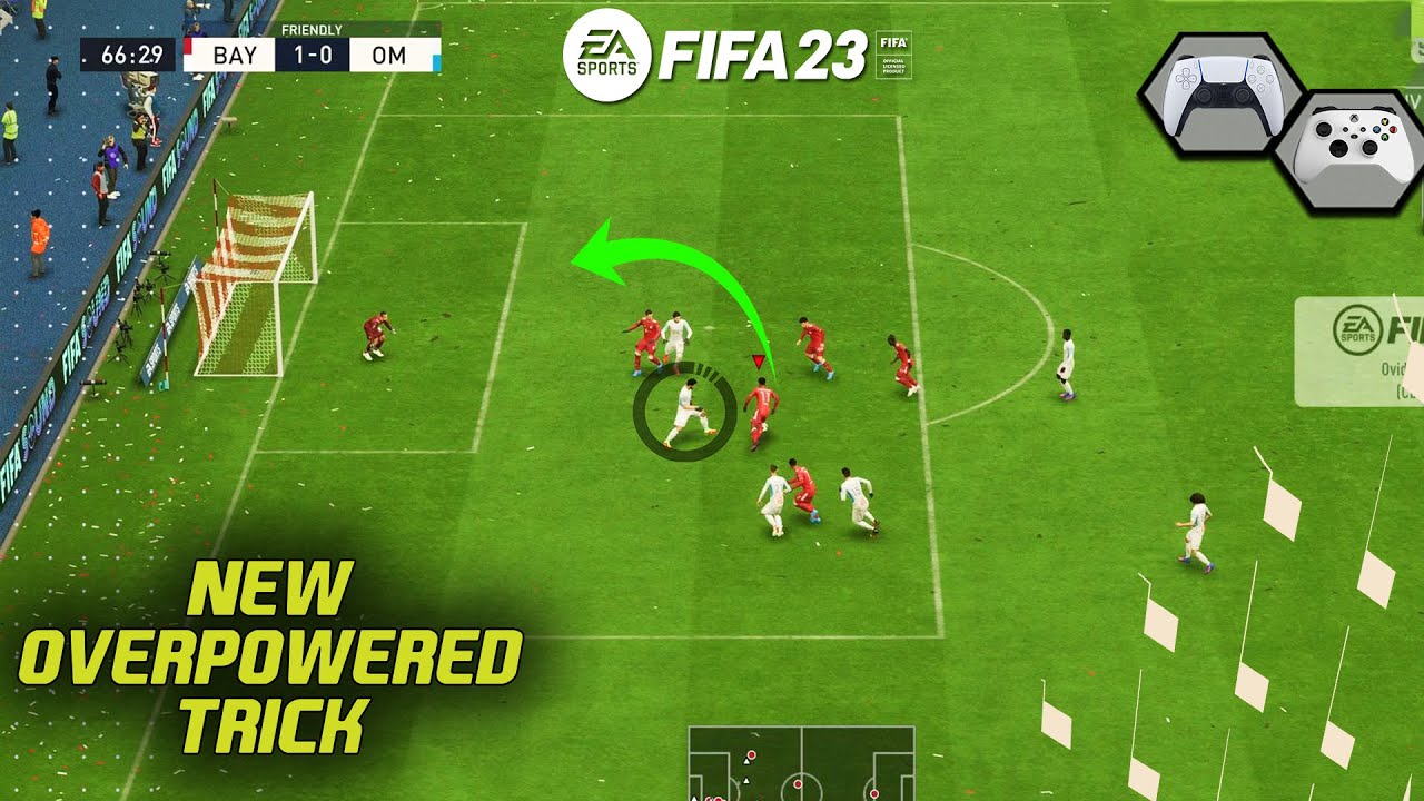 FIFA 23 NEW OVERPOWERED TRICK YOU MUST LEARN - THE NEW JOG OPEN UP FAKE SHOT SKILL MOVE!!!