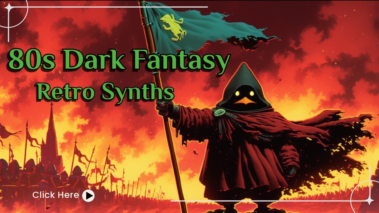 🐧 Пингвины и Зелья? Путешествие в стиле Dark Fantasy Synthwave 🧙‍♂️✨