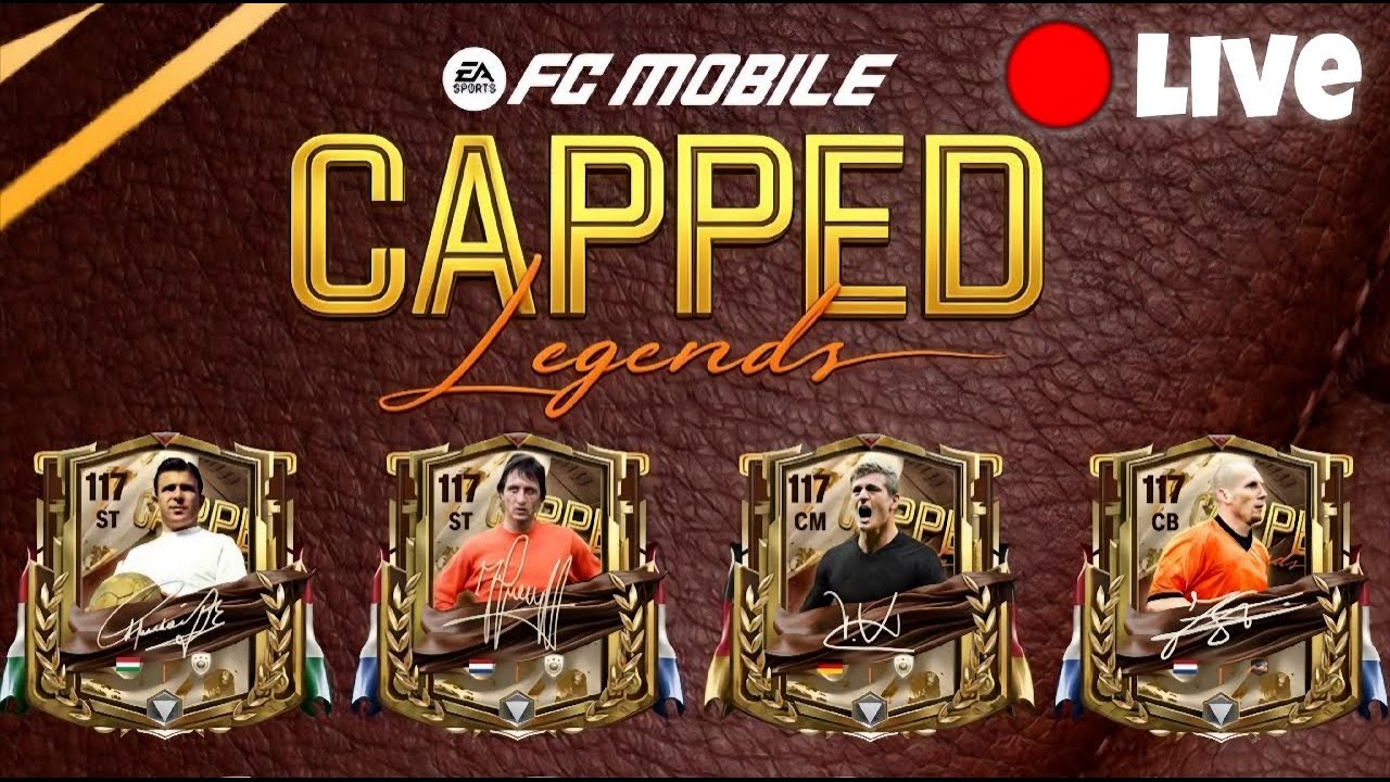 📢 CAPPED LEGENDS FC MOBILE: ПРЯМОЙ ЭФИР С РАЗРАБОТЧИКАМИ В 19:00