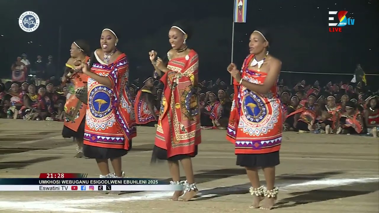 Emaganu 2025 | Inkhosikati LaMashwama doing Kutsamba at Buhleni
