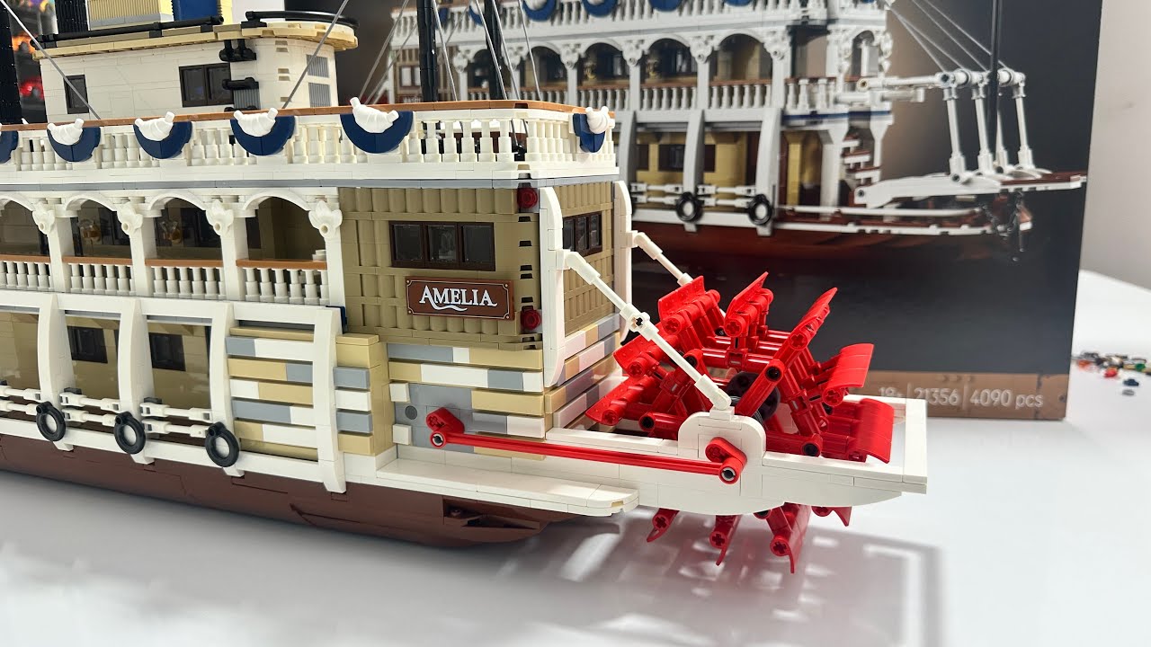 New LEGO IDEAS 21356 River Steamboat | Reviewed & Built Step by Step! | Detaylı İnceleme ve Yapım!