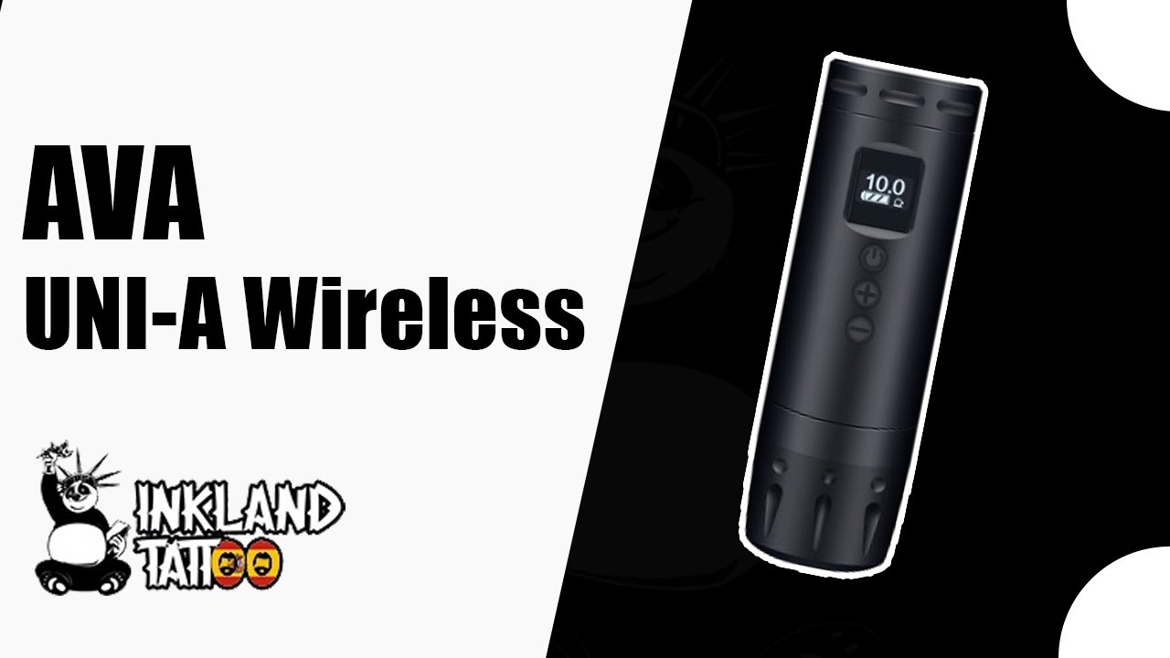 Maquina de Tatuar AVA - UNI-A Wireless | Unboxing