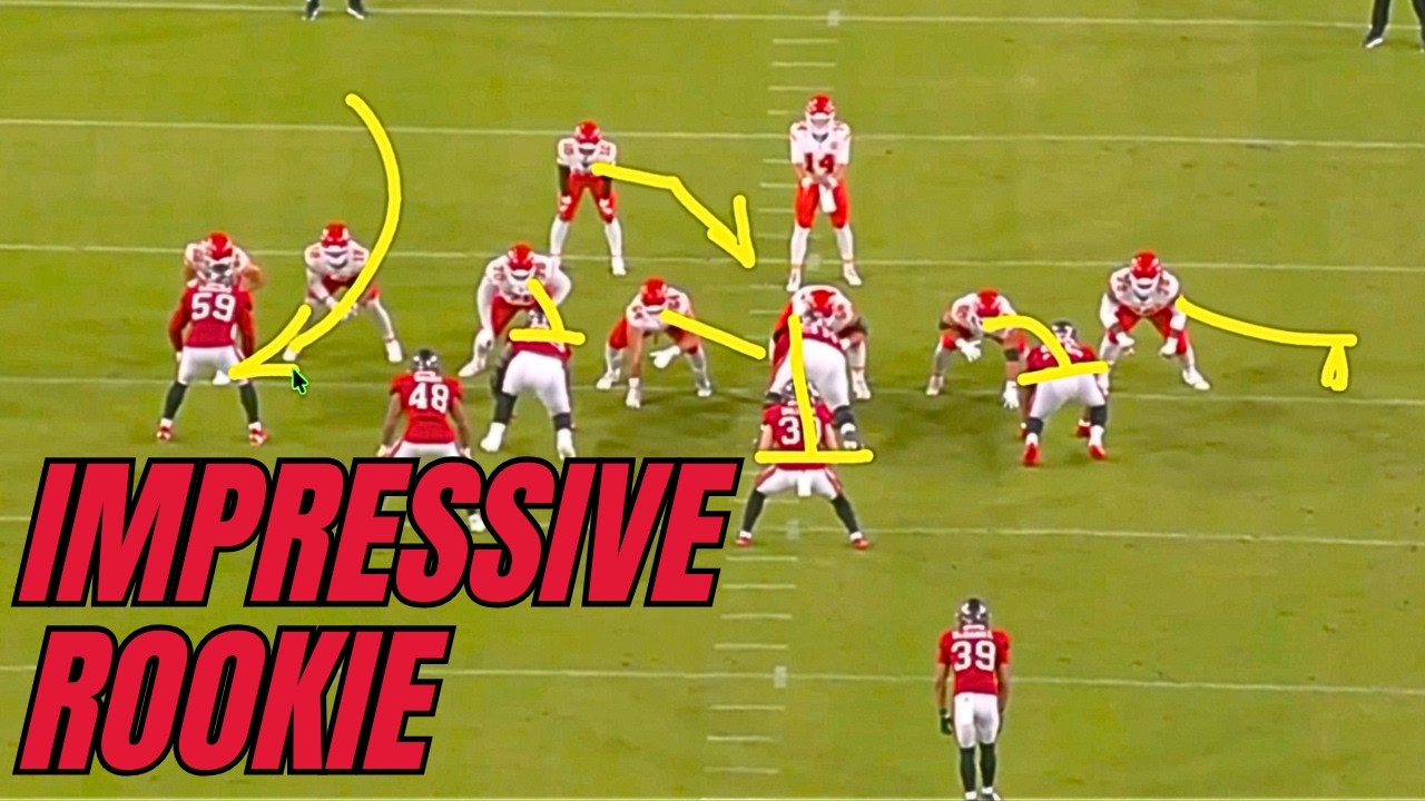 Разбор игры раннинбека Эммита Джонсона из Kansas City Chiefs