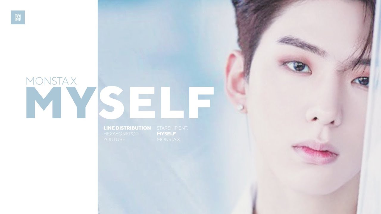 MONSTA X - Myself Line Distribution (Color Coded) | D-4 WE ARE HERE