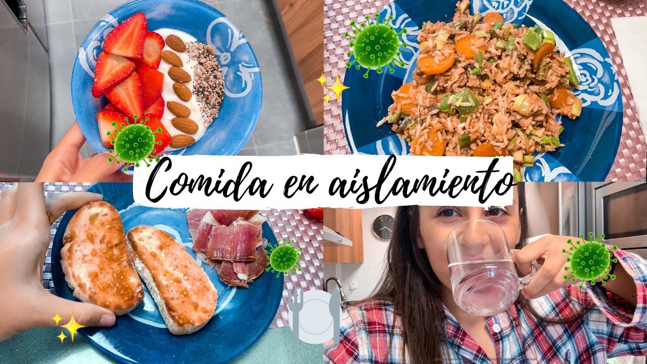 QUÉ COMO EN UN DÍA ENCERRADA en CASA || Ana Blanca