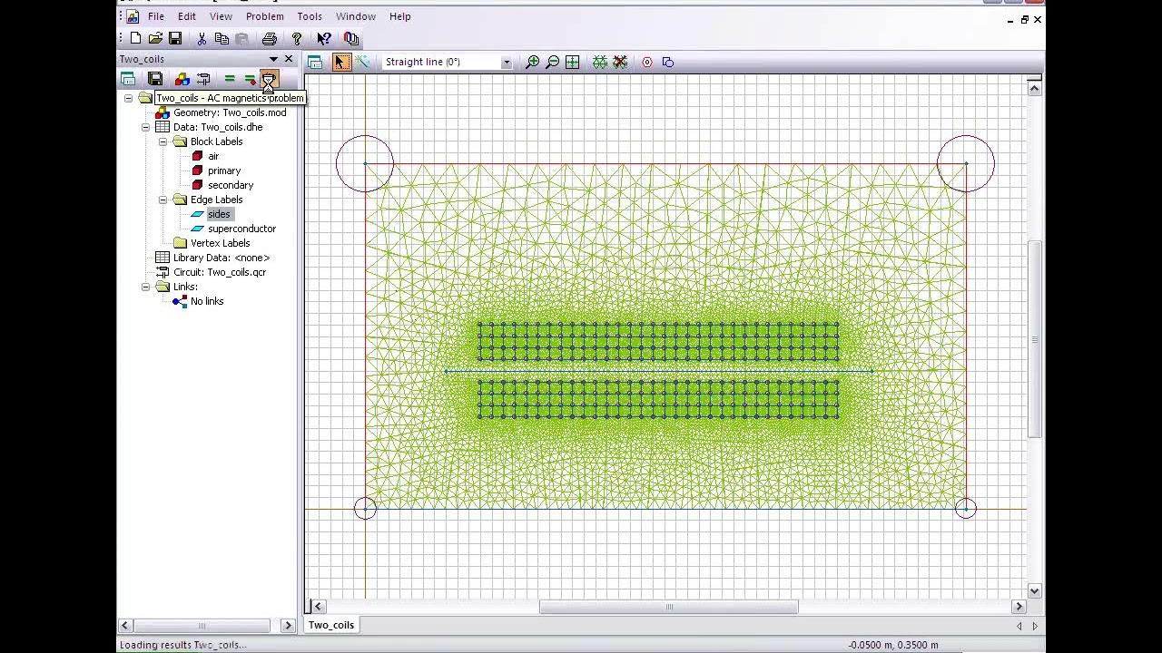 Superconductive inductive fault current limiter simulation with QuickField. Fragment of the webinar.