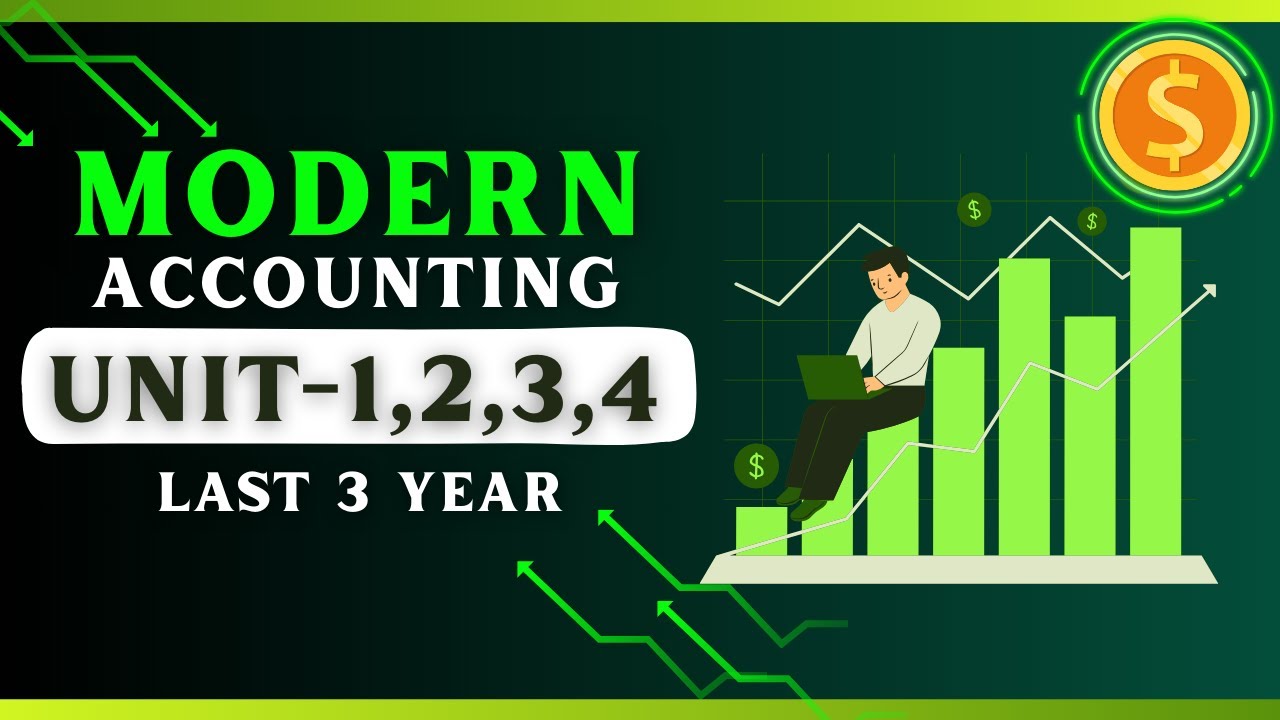 Modern Accounting Important Questions 2024 Paper Covered #modernaccounting #mcom #importantquestions