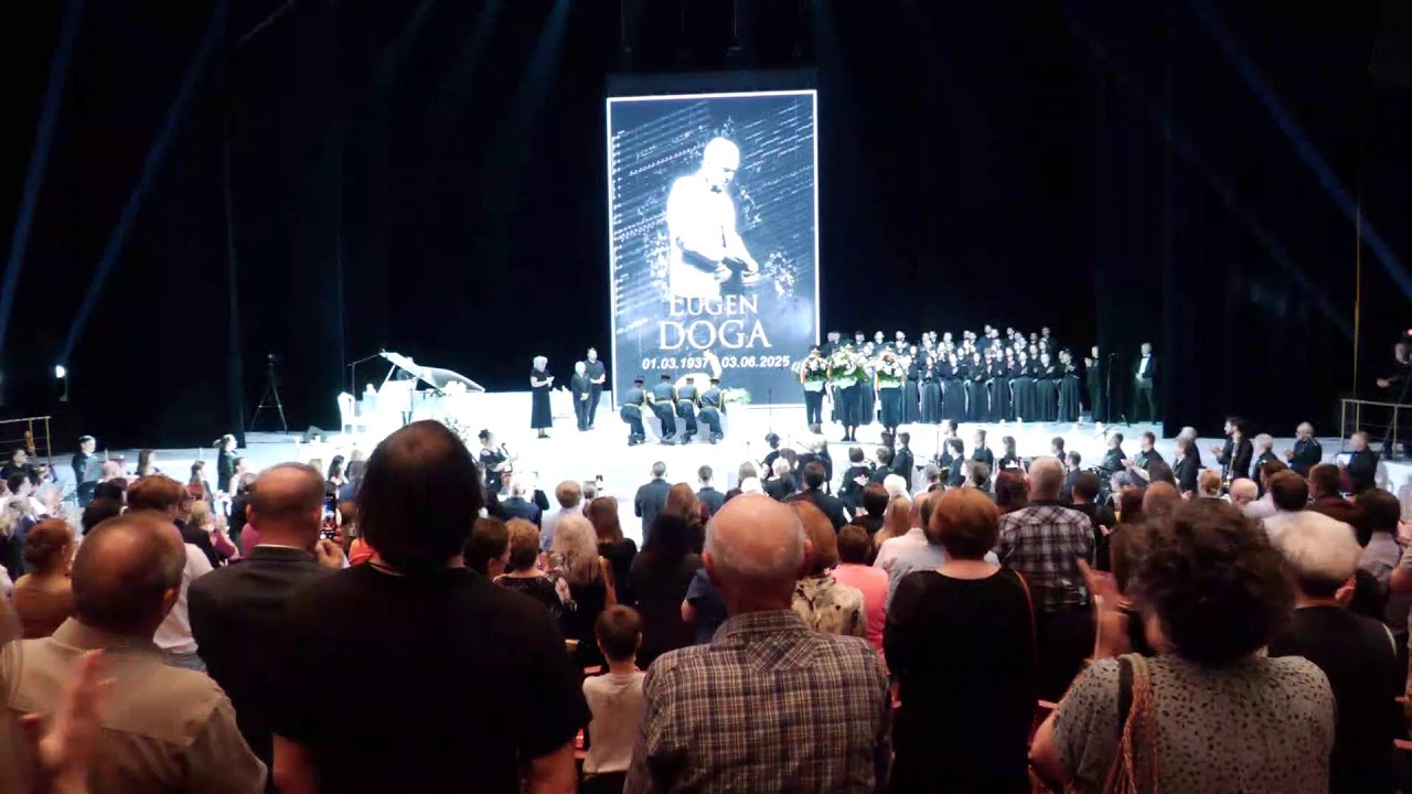 Urmăriți în direct funerariile marelui compozitor Eugen Doga