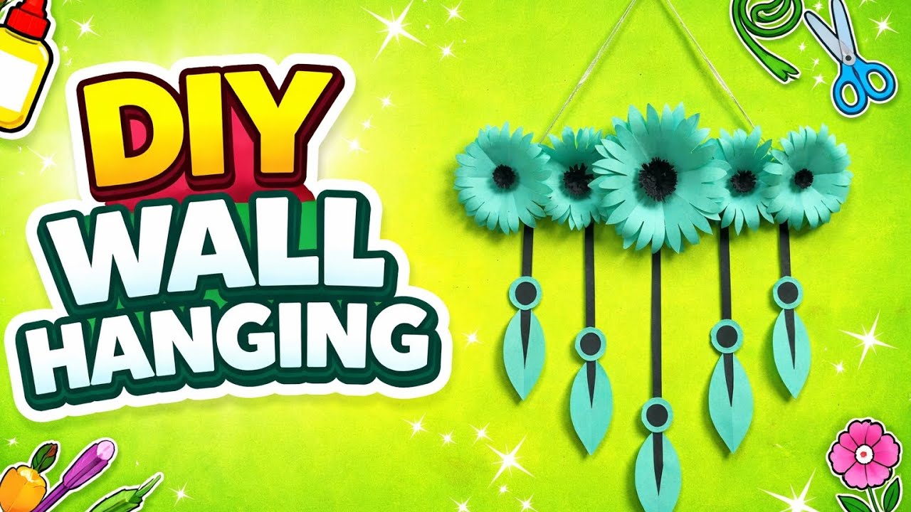 Beautiful Wall Hanging Craft at Home | Easy DIY Room Decor