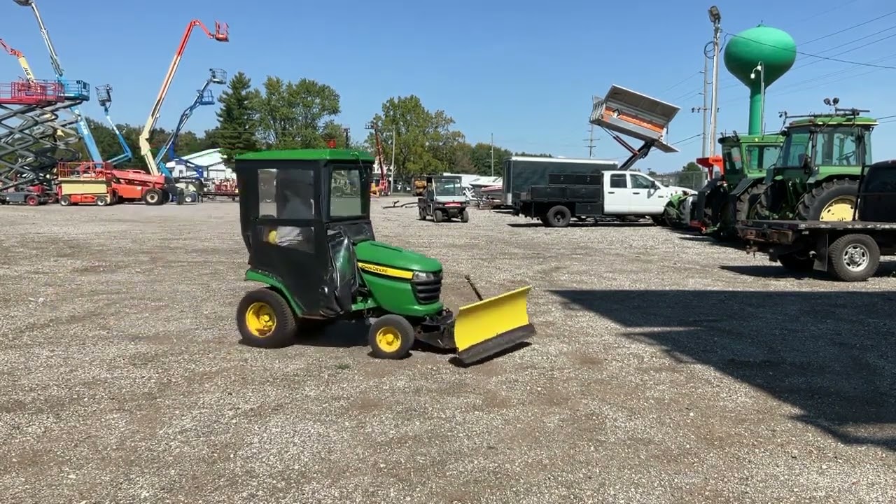JOHN DEERE X540 LAWN TRACTOR W/ PLOW* For Sale