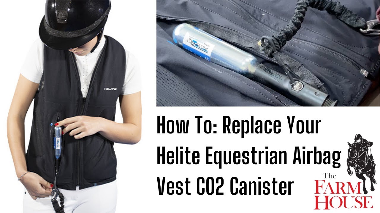 How To: Replace Your Helite Equestrian Airbag Vest CO2 Canister