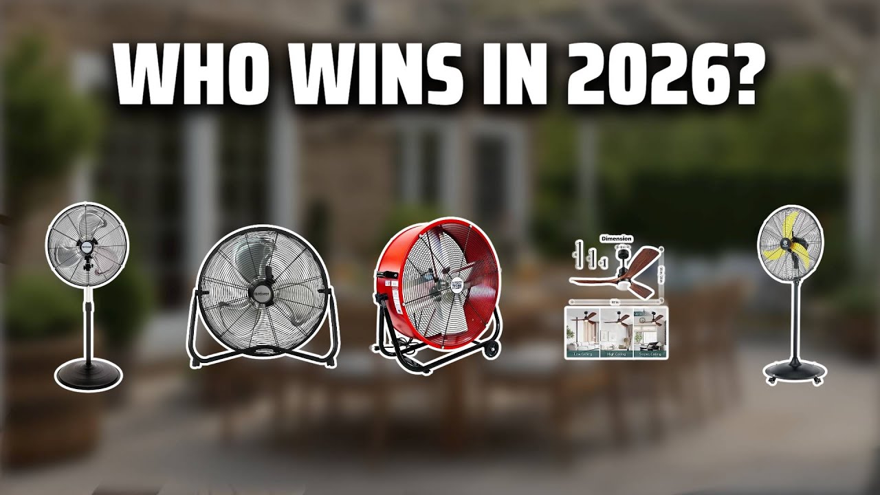 The Top 5 Best Outdoor Fans in 2026 - Must Watch Before Buying!