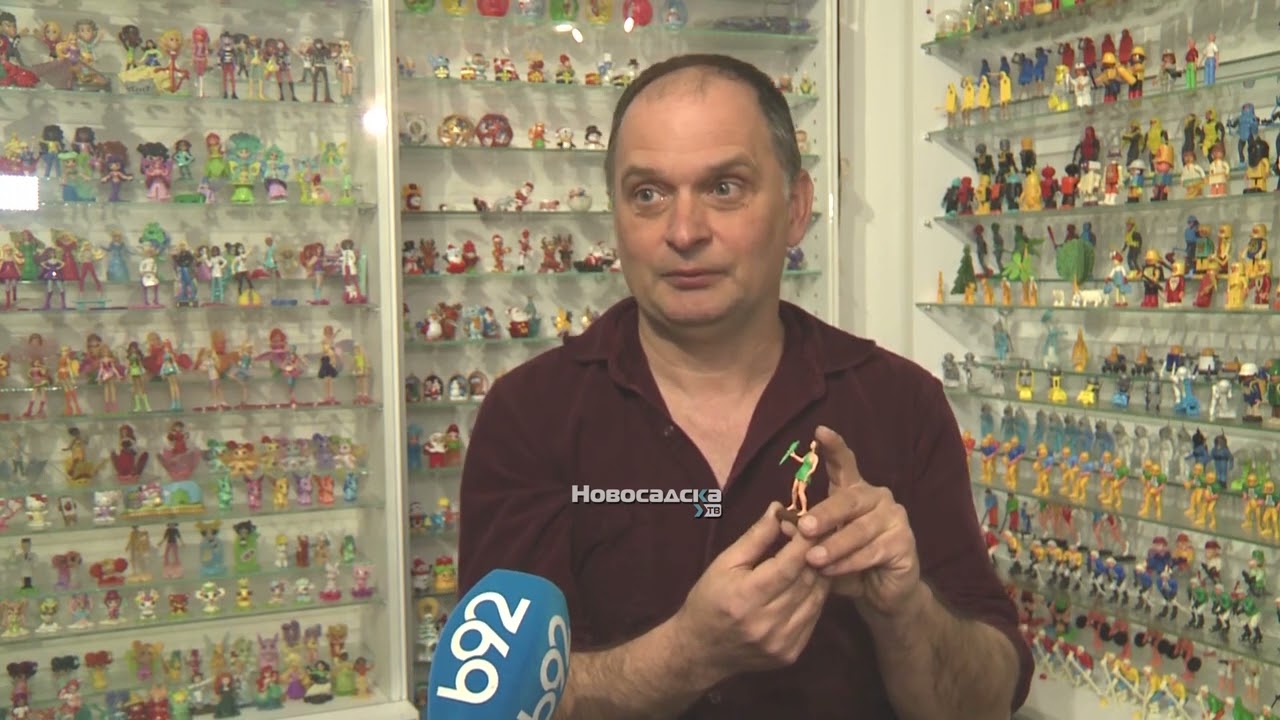 Kolekcionar igračaka Radivoj Dado Juhik