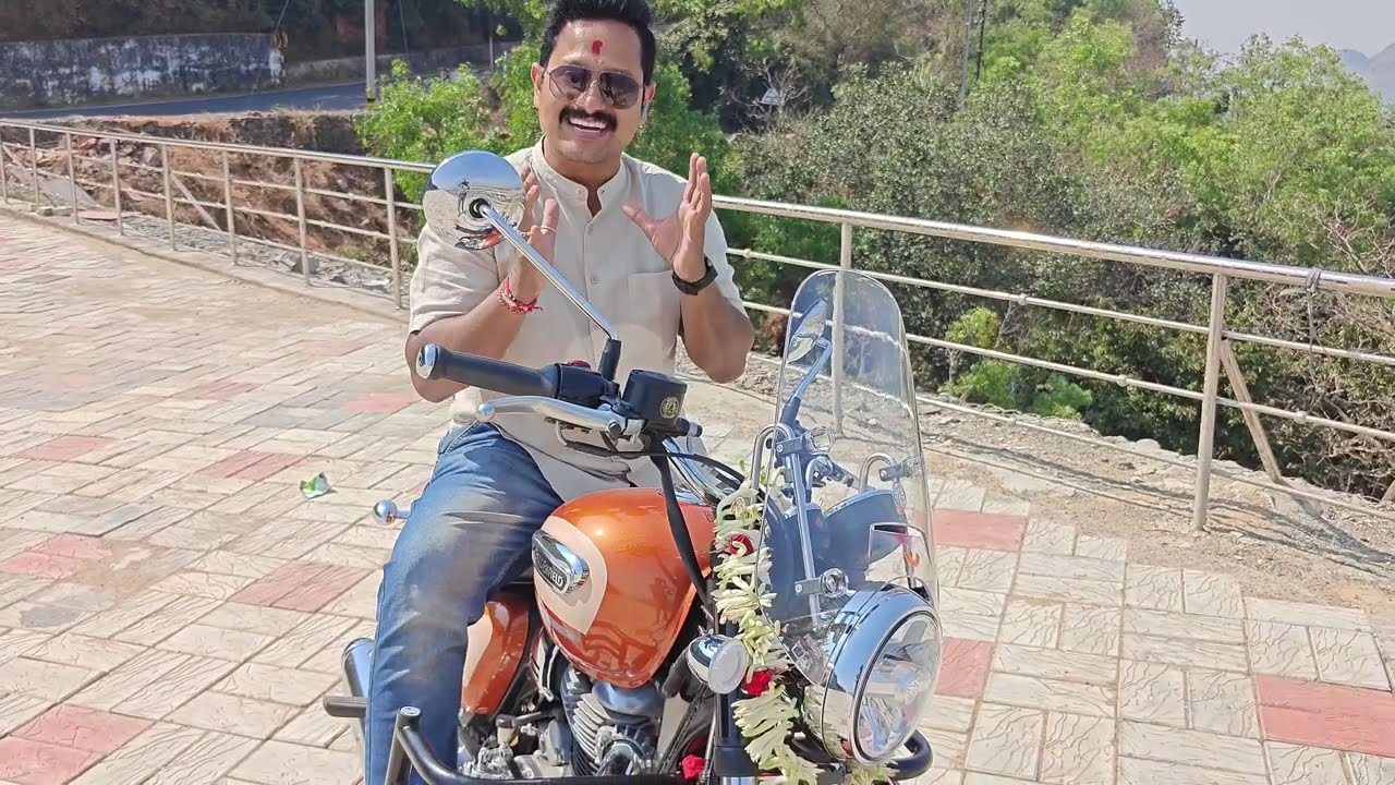  Meteor 350 Sundowner Orange | Ready for the long haul 🇮🇳🏍️#RoyalEnfield #Meteor 350 #RideWithHonor 
