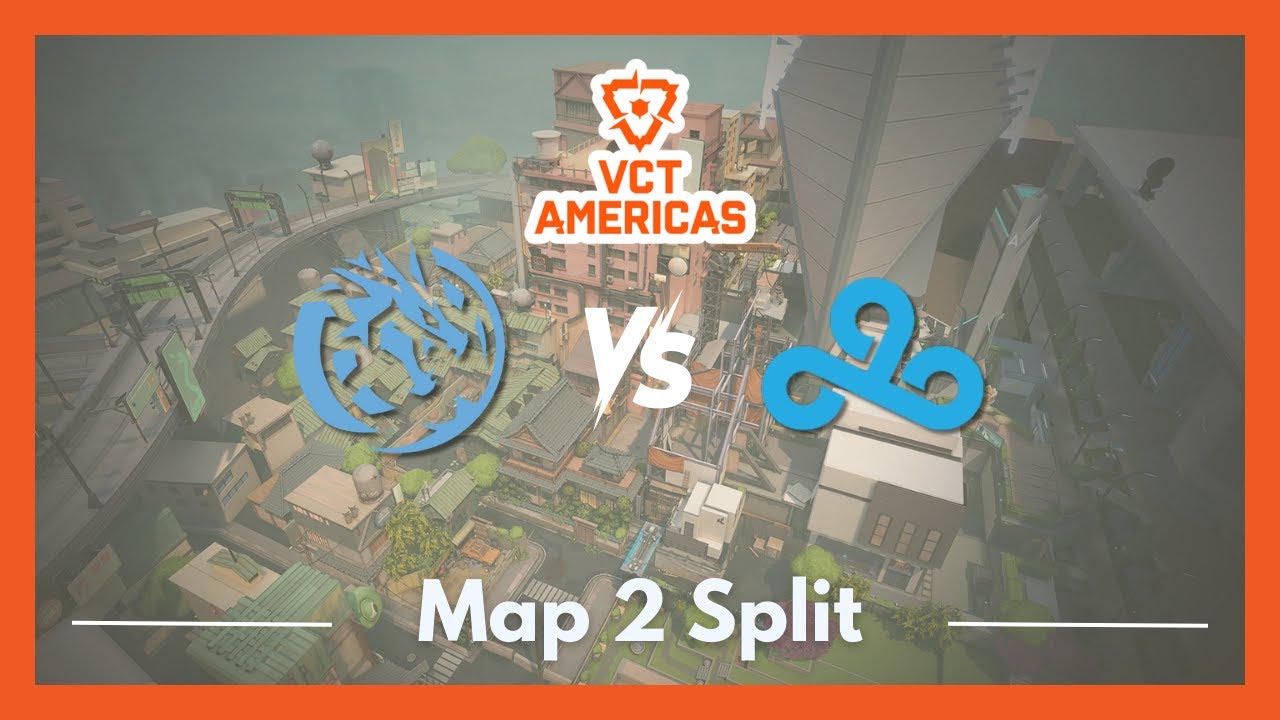 LEV vs C9 | VCT Americas Kickoff | Map 2 Split