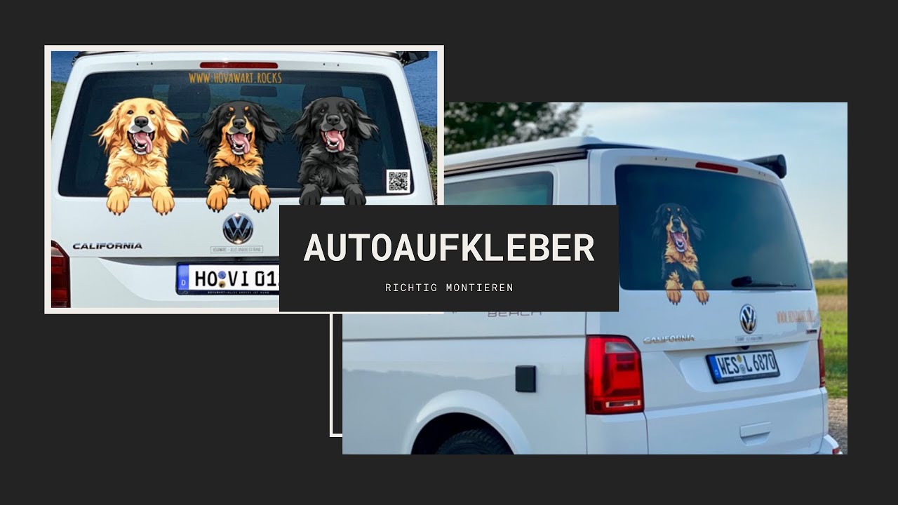 Folienaufkleber richtig anbringen: Der Profi zeigt's &ndash; So klebst du deinen Aufkleber blasenfrei!