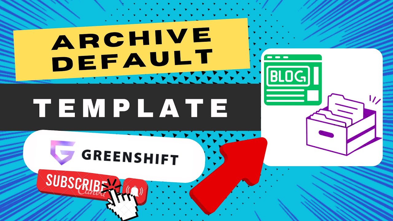 Mastering the Custom Archive Template with GreenShift WP