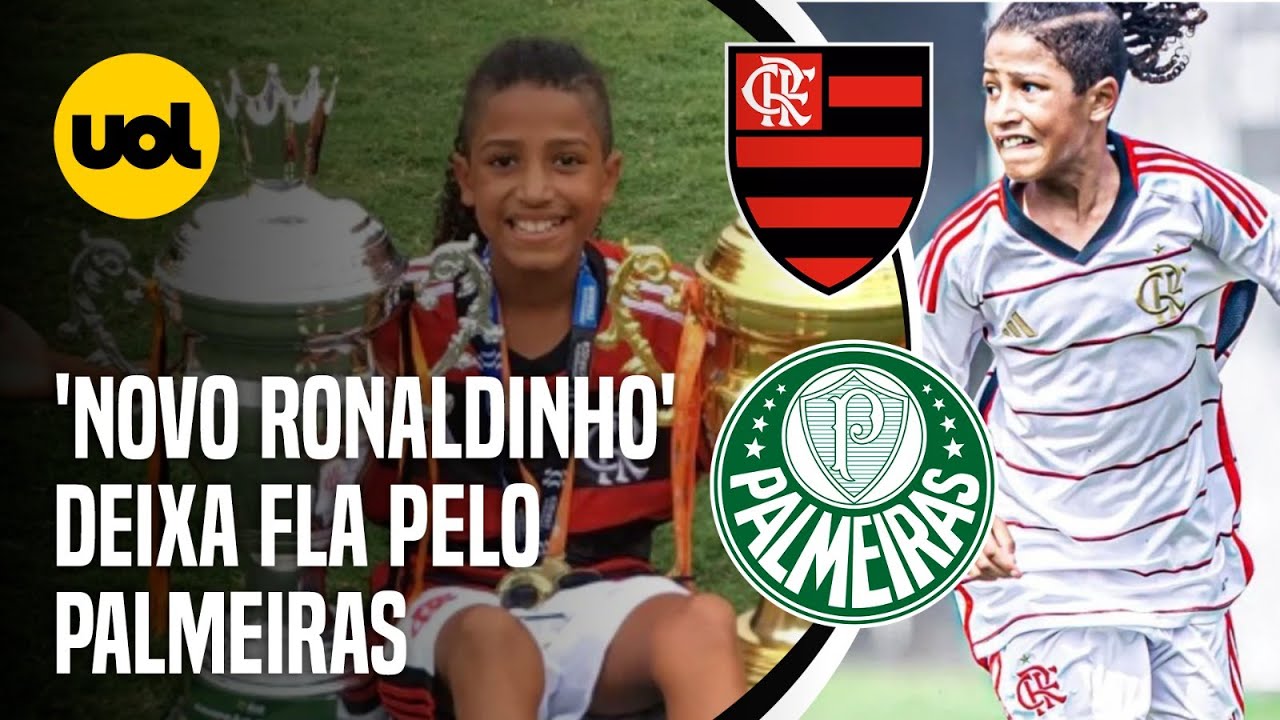 QUEM É A PROMESSA QUE TROCOU FLAMENGO PELO PALMEIRAS E É COMPARADA A RONALDINHO GAÚCHO