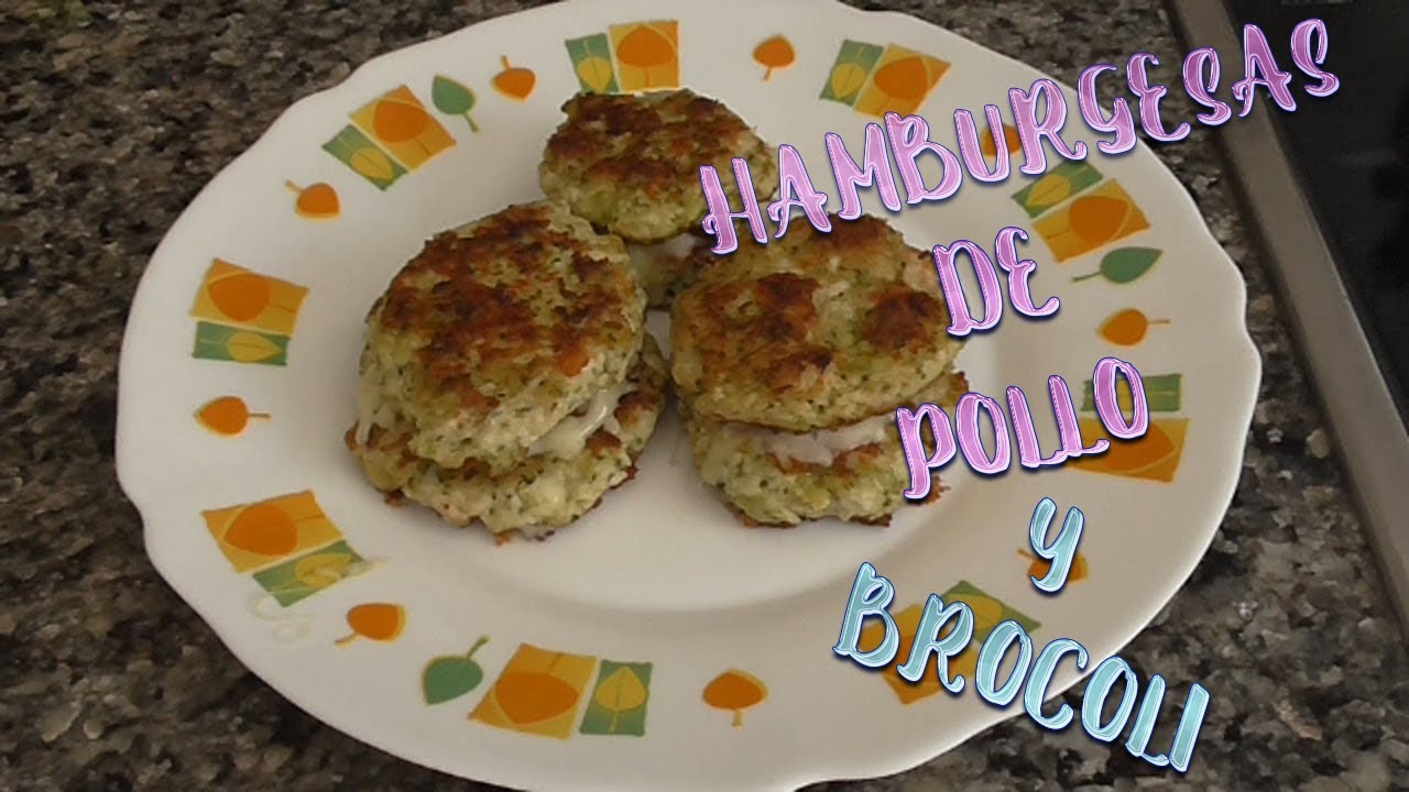 Hamburgersas De Pollo Y Brocoli RIQUÍSIMAS | Maria Terron