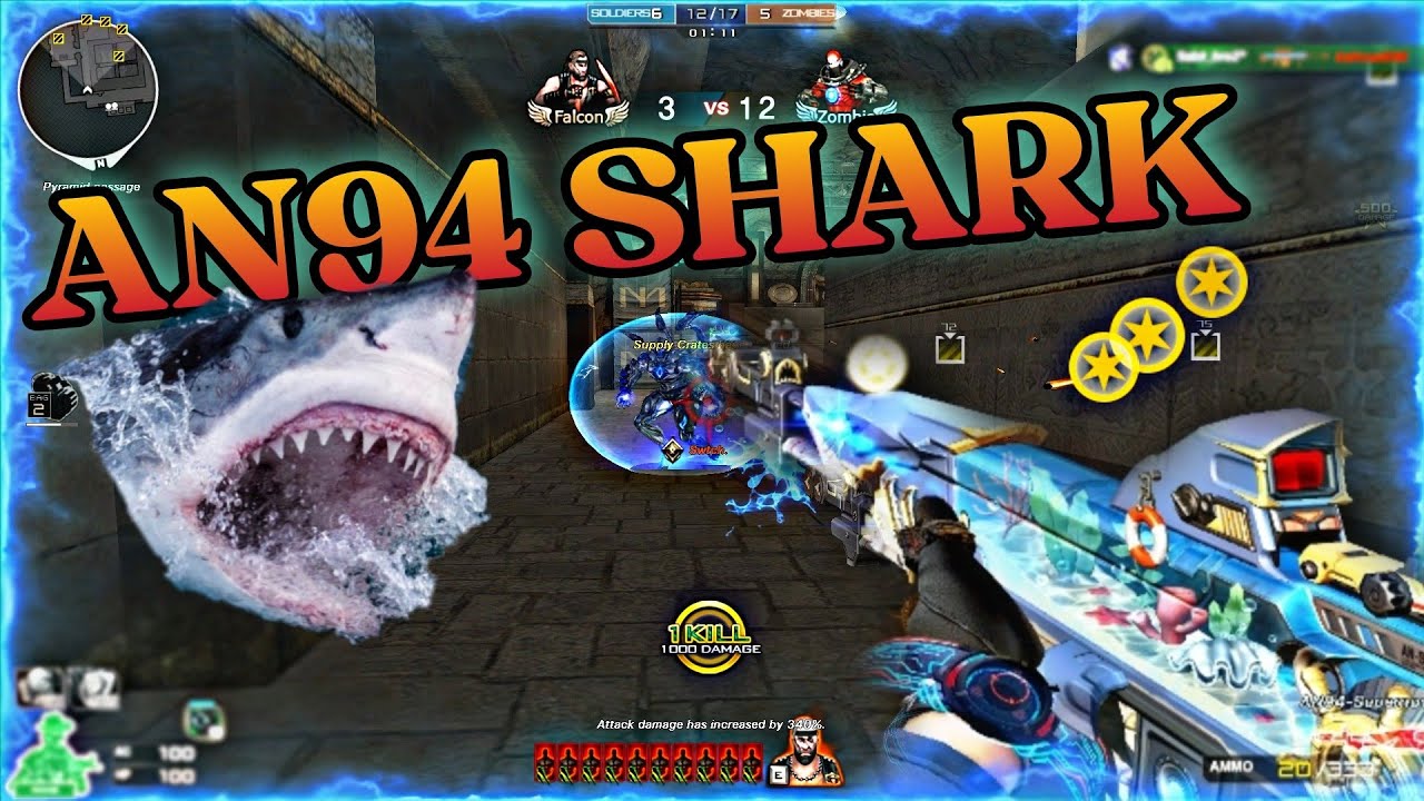 AN94-Spaceship Tropical Ocean GamePlay |CrossFire Philippines| MonarchZombieV4 #shorts