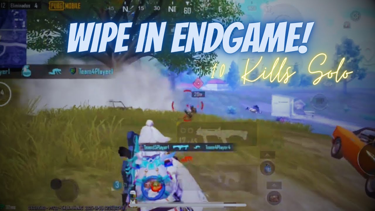 WIPE IN ENDGAME ( 10 KILLS SOLO) | PUBG MOBILE COMPETITIVE IPHONE 15 PRO MAX