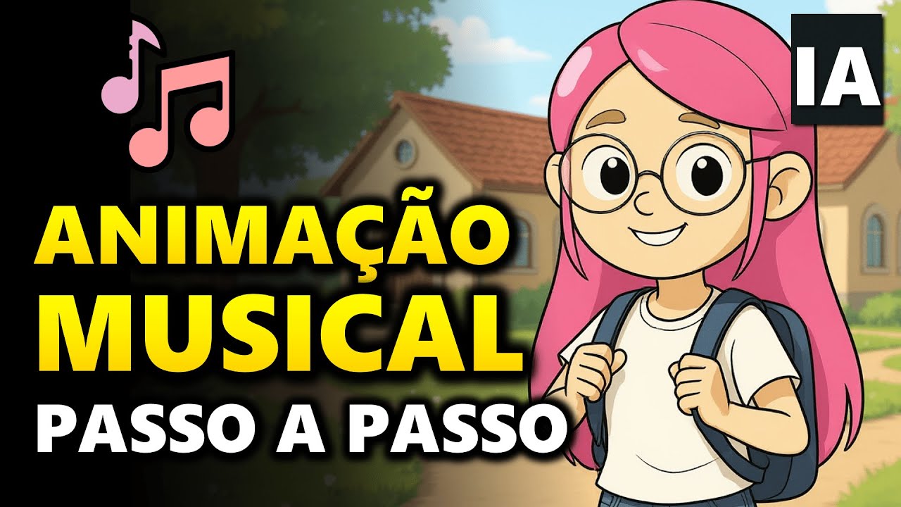 Como Criar Anima&ccedil;&atilde;o Musical para Educa&ccedil;&atilde;o com I.A - Passo a Passo