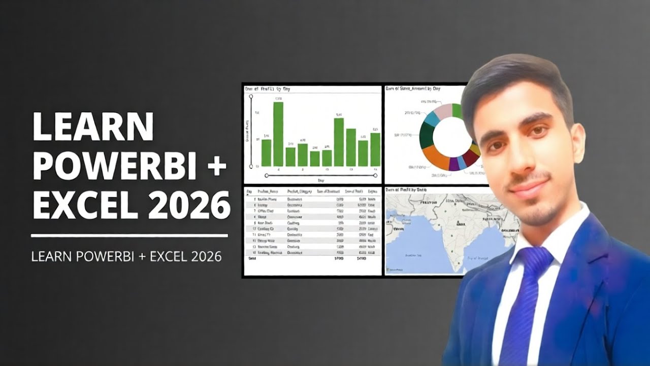 Учебное пособие по Power BI для начинающих | Power BI | Панель мониторинга Power BI 2026