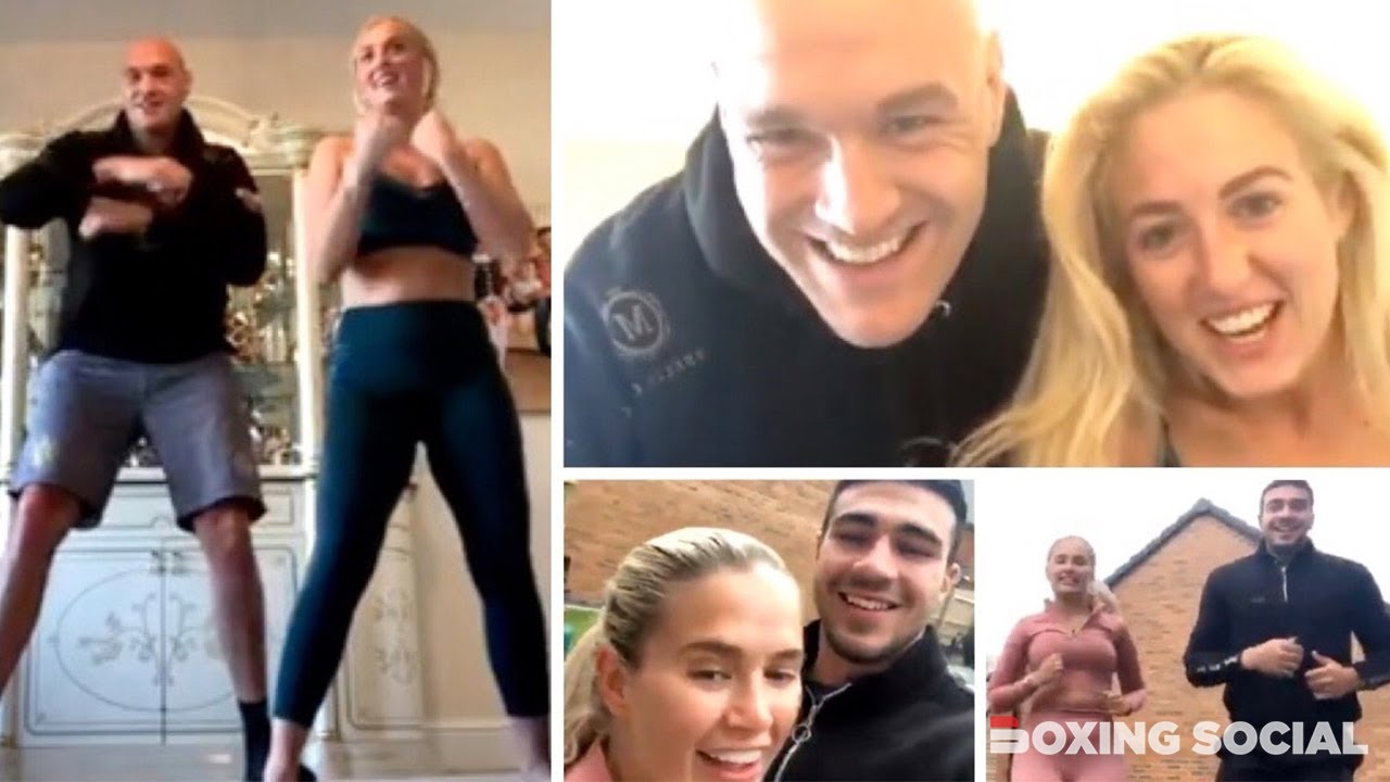 LOVE ISLAND STARS TOMMY FURY & MOLLY-MAE JOIN TYSON & PARIS FURY FOR EARLY MORNING LOCKDOWN WORKOUT