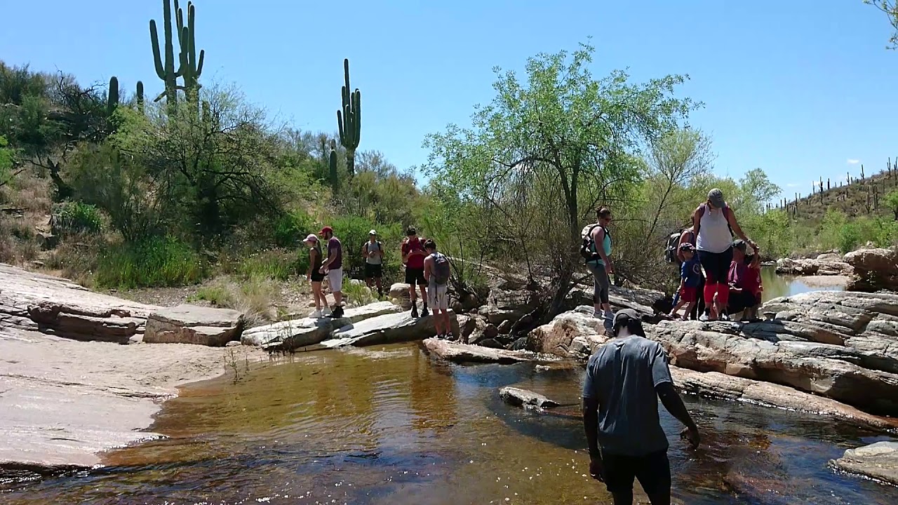 SABINO CANYON DAM. TUCSON, AZ.