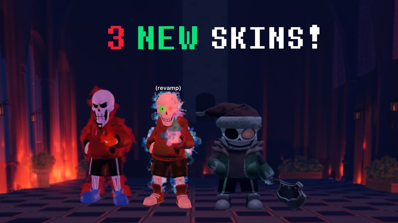 3 New XMAS SKINS! Undertale: Last Corridor Xmas Update)
