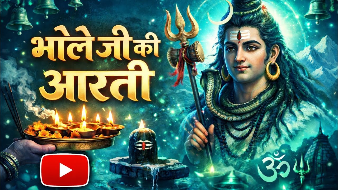 Aarti bhajan subha ki aarti bhole Ji aarti bhajan #trending #aarti 