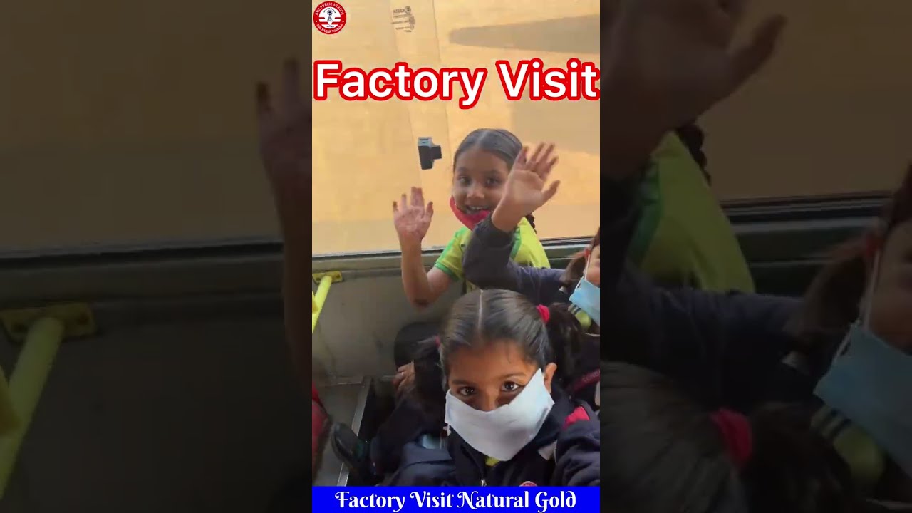 Factory Visit Natural gold (Anu Public School,Thandla) 