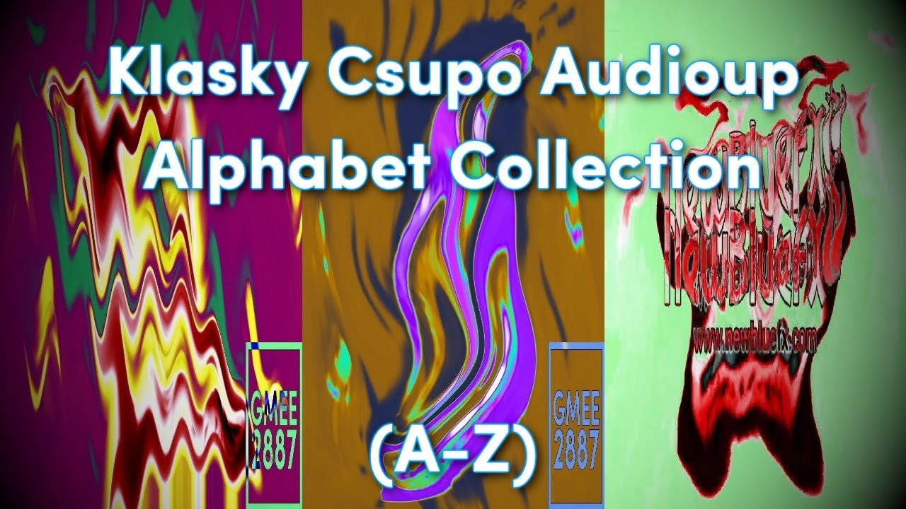 Klasky Csupo Audioup Alphabet Collection (A-Z)