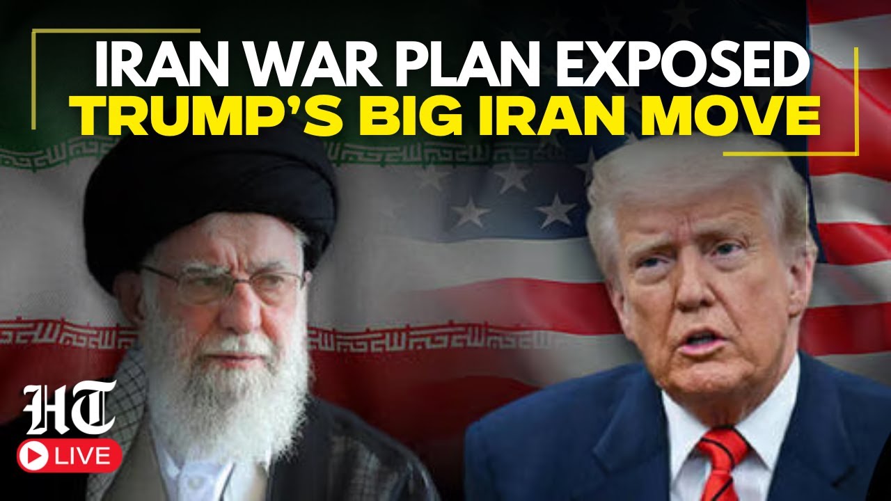 Iran Vs US LIVE | Trump Prepares For Iran War as US Deploys Massive Firepower Across Middle East