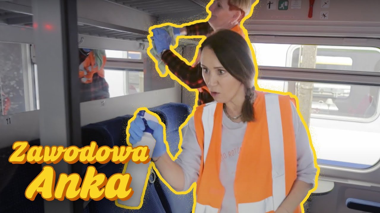 Anna Nowak-Ibisz sprzątnęła kibel w PKP! 🚆 | Zawodowa Anka