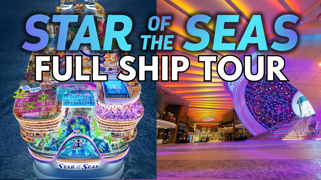 Royal Caribbean's STAR OF THE SEAS Full Tour | The LARGEST Ship in The World!