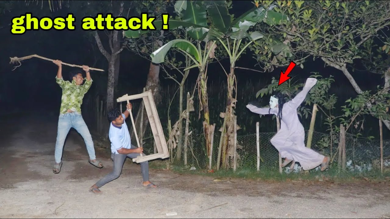 Scary Ghost Attack Prank at NIGHT || Watch "THE NUN" Prank On Random Public by MR GHOST LTD