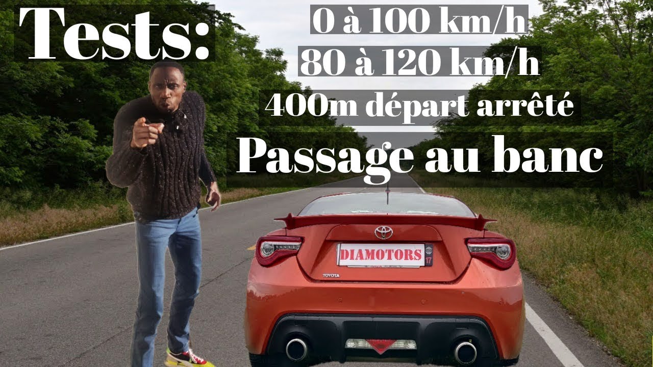 LA GT86 ne MANQUE pas de PUISSANCE!  Les PREUVES en Vidéo!