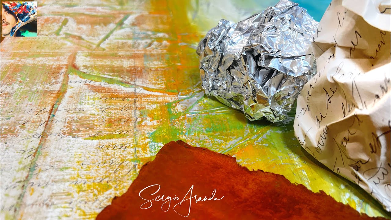 Aluminum Foil Techniques for Minimalist Art