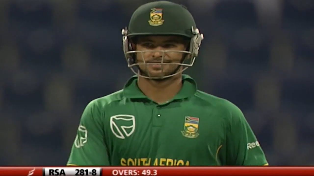 JP Duminy 54 vs Pakistan 2010 2nd ODI
