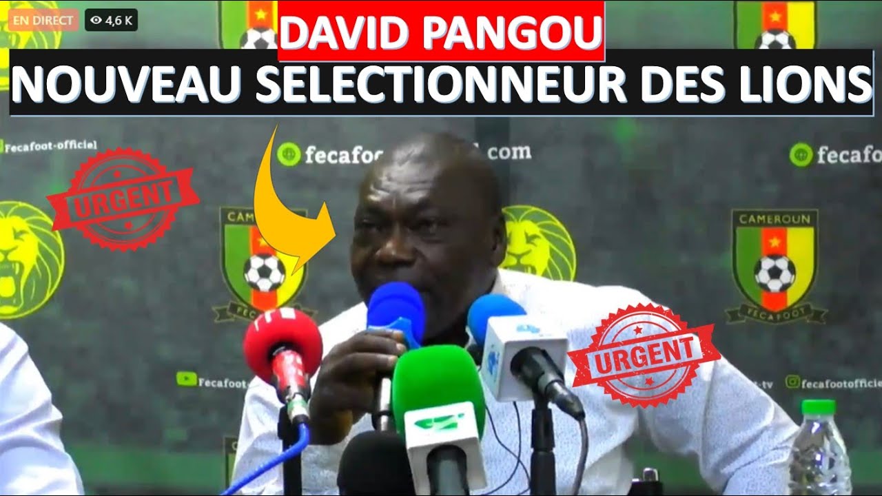 Urgent! SAMUEL ETO'O FRAPPE FORT ET CHASSE MARC BRYS | DAVID PANGOU NOUVEAU SELECTIONNEUR DES LIONS