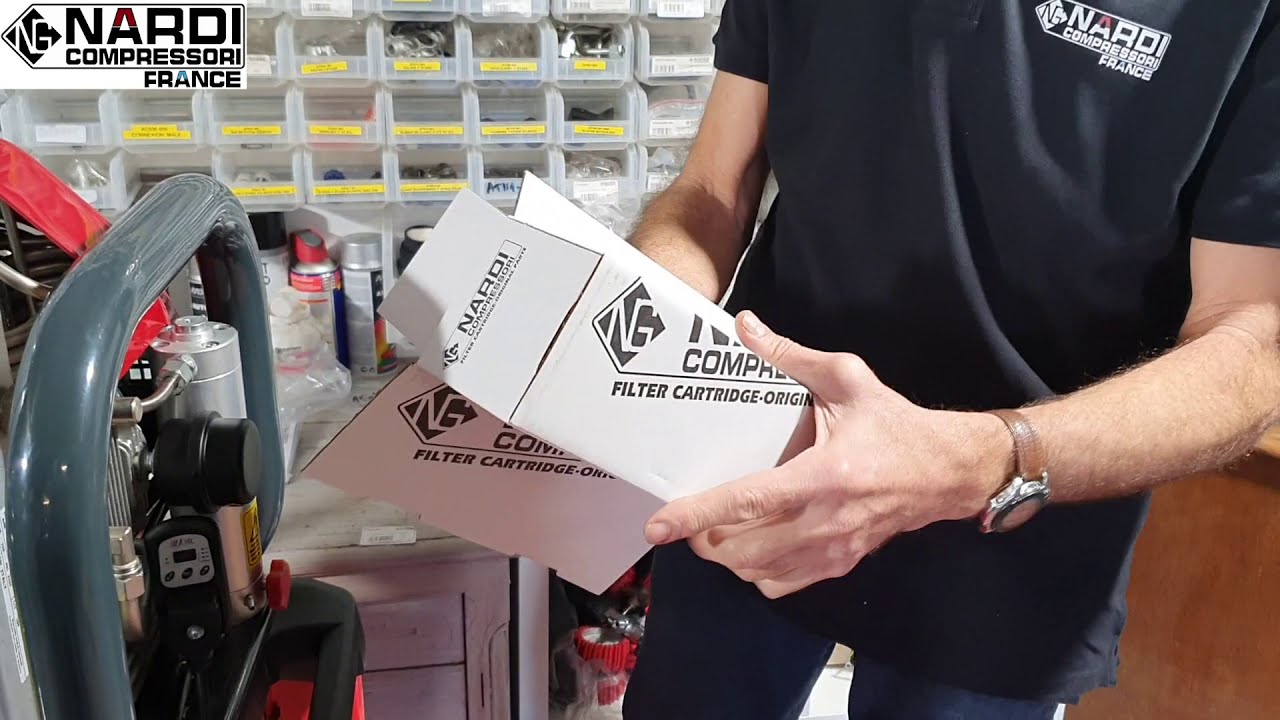 Mise en service d'un compresseur Atlantic Nardi Compressori