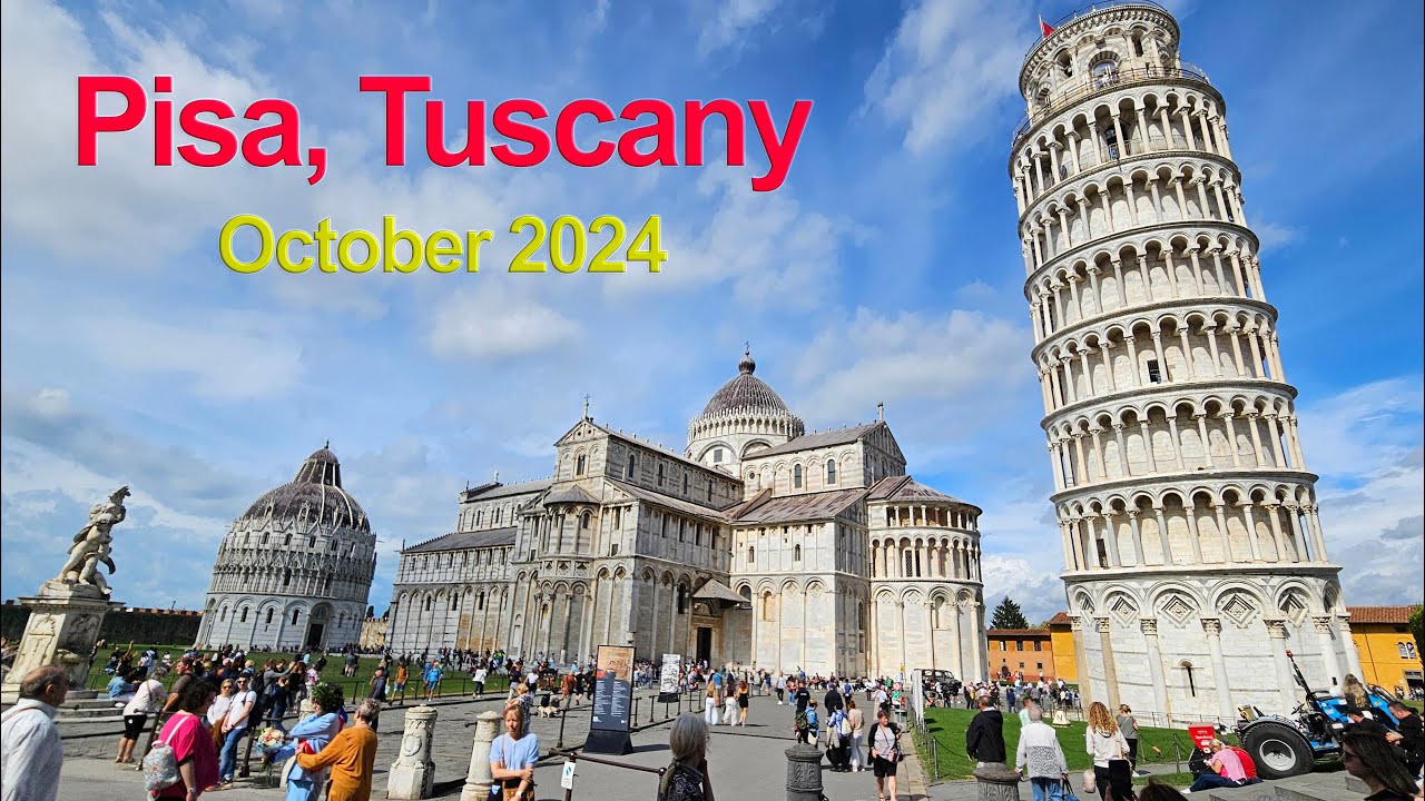 Pisa - Tuscany, Italy (October 2024) 4K