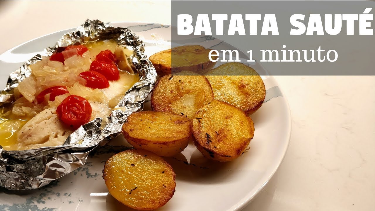 COMO FAZER BATATA SAUT&Eacute; - F&aacute;cil, R&aacute;pido e Barato