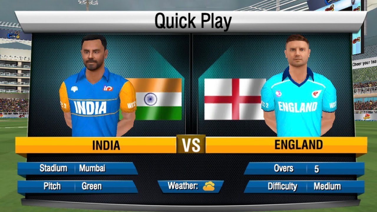 Cricket live gaming is live India vs England
