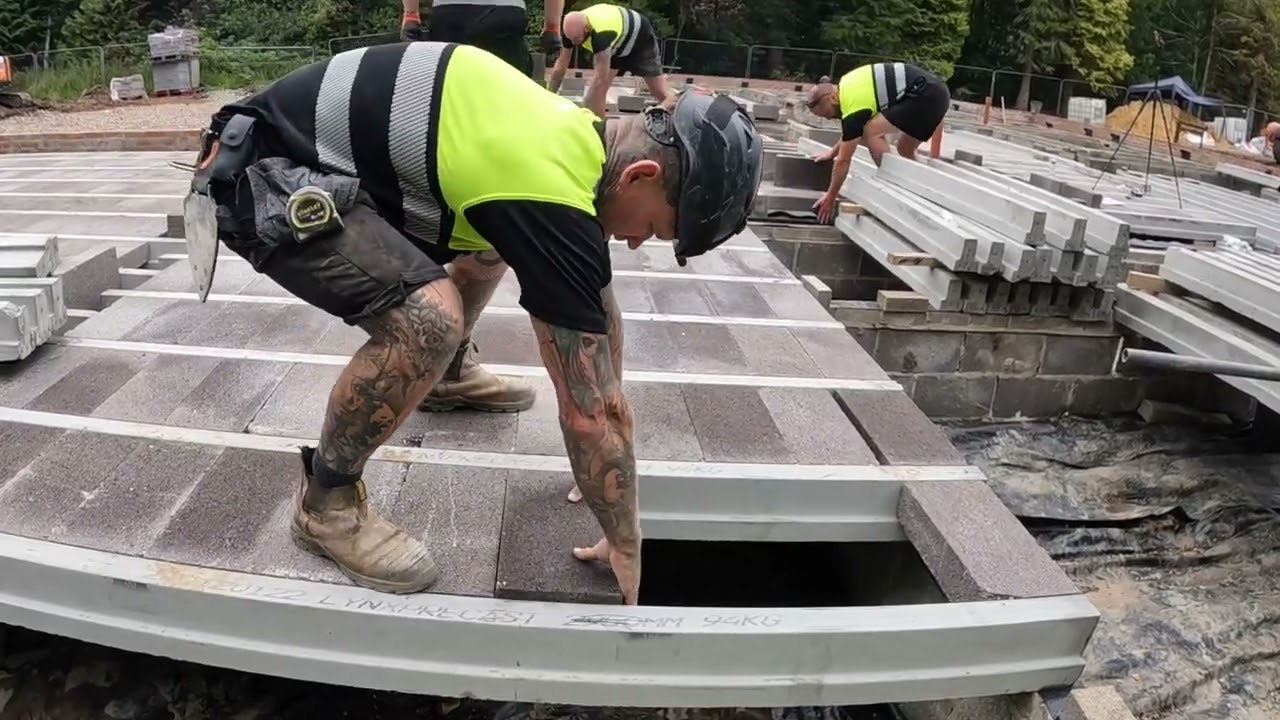 Building A MONSTER Block and Beam floor!