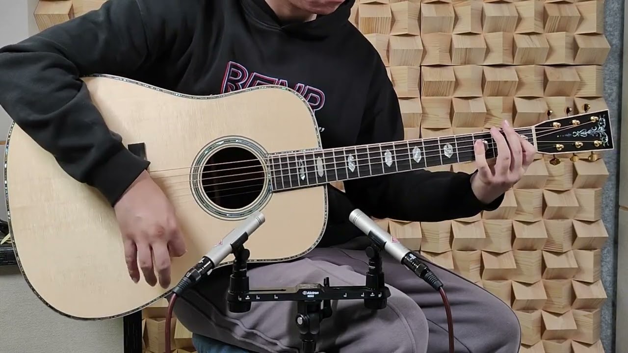 [Official Demo] Hsienmo D45 Custom Adirondack top + Guatemalan Rosewood back&sides